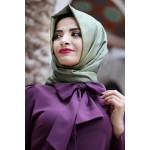 Pınar Şems - Balon Kollu Mürdüm Gömlek